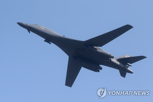 미 전략 폭격기 B-1B 랜서. [연합DB]